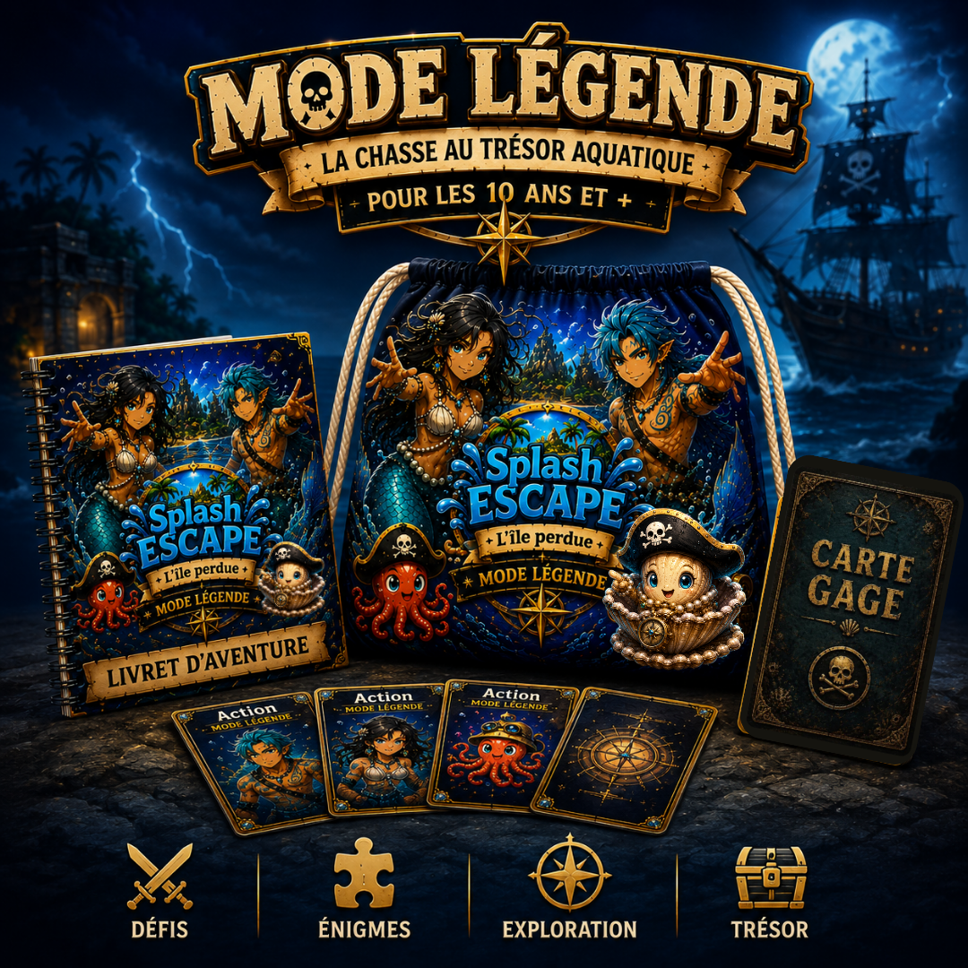 🌊 SPLASH ESCAPE: Mode légende 🏴‍☠️