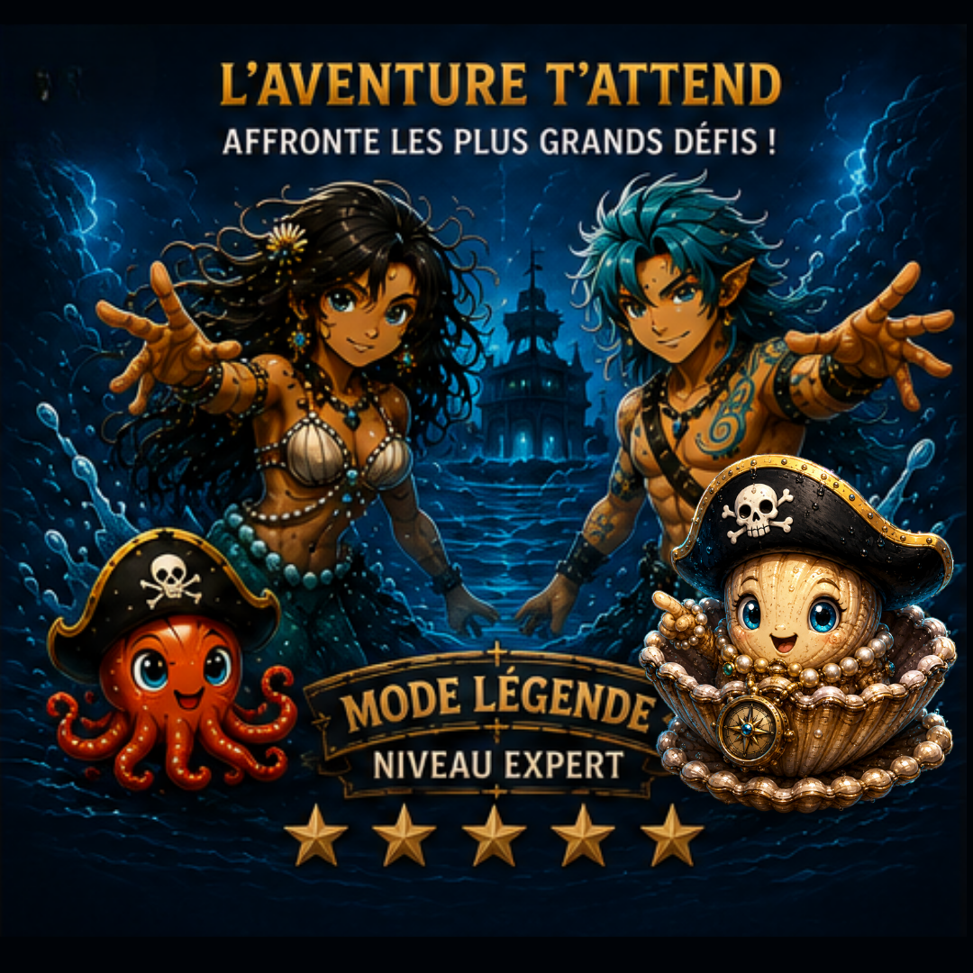 🌊 SPLASH ESCAPE: Mode légende 🏴‍☠️