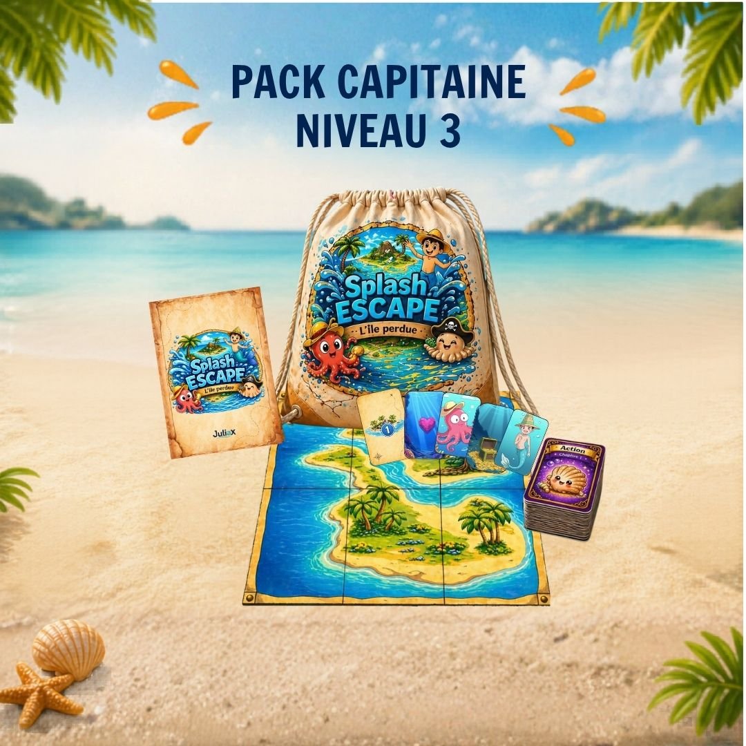 💦🏝PACK CAPITAINE NIVEAU 3 🟣 pour se perfectionner